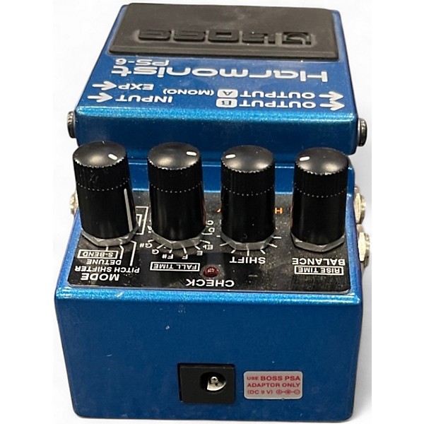 Used BOSS PS6 Harmonist Effect Pedal