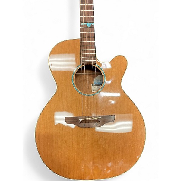 Used Takamine Santa Fe ESF40C Natural Acoustic Guitar