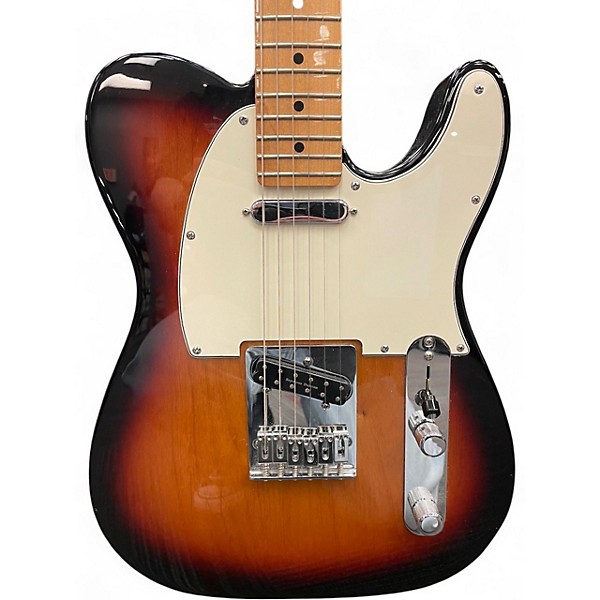 Used 2021 Fender Player Telecaster 3 Color Sunburst Solid Body Electric Guitar