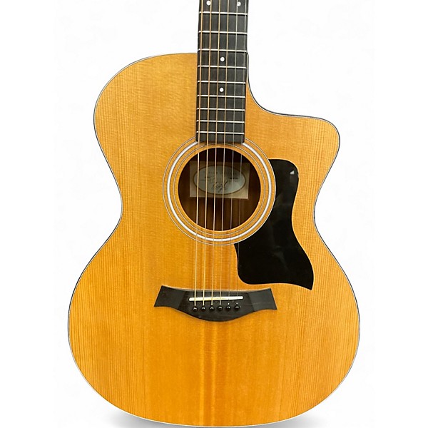 Used Taylor 114CE Natural Acoustic Electric Guitar