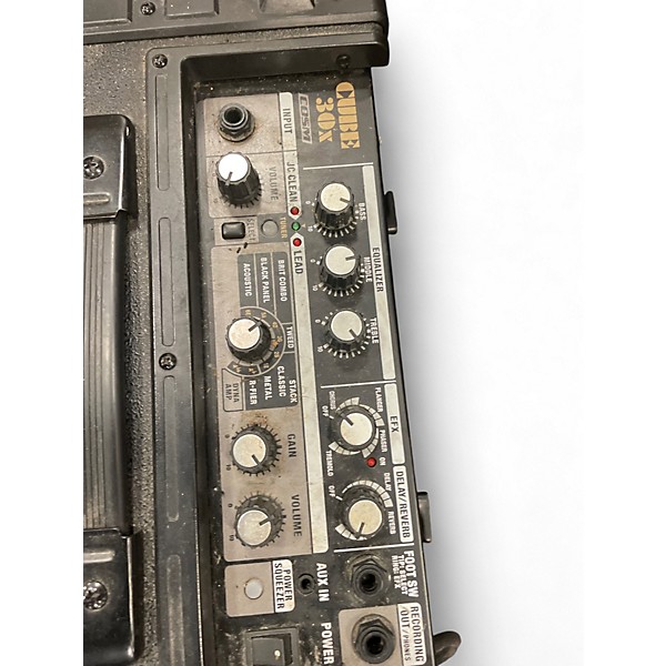 Used Roland Cube 30X 1x10 30W Cube Guitar Combo Amp