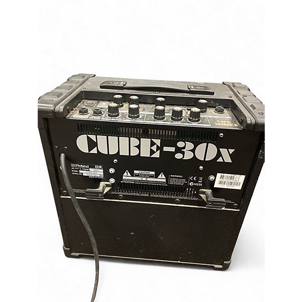 Used Roland Cube 30X 1x10 30W Cube Guitar Combo Amp