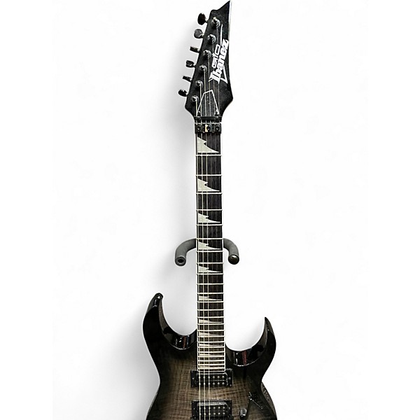 Used Ibanez RG320 TRANSPARENT BLACK SUNBURST Solid Body Electric Guitar