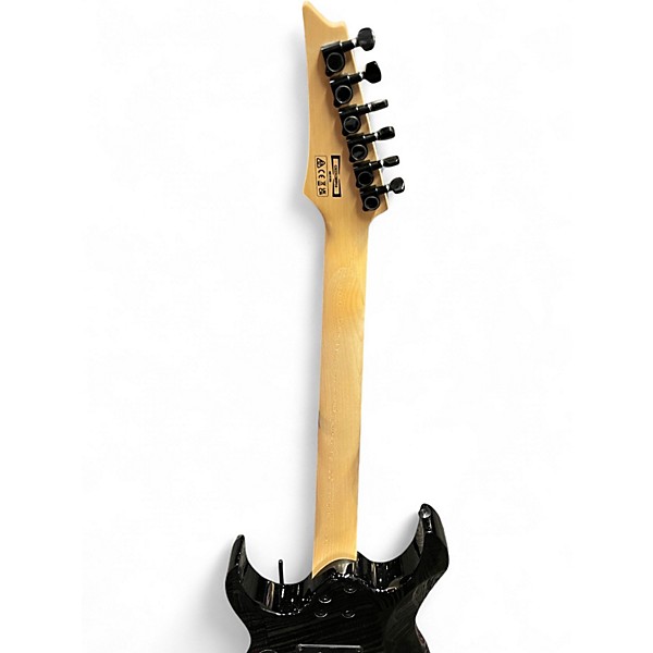 Used Ibanez RG320 TRANSPARENT BLACK SUNBURST Solid Body Electric Guitar