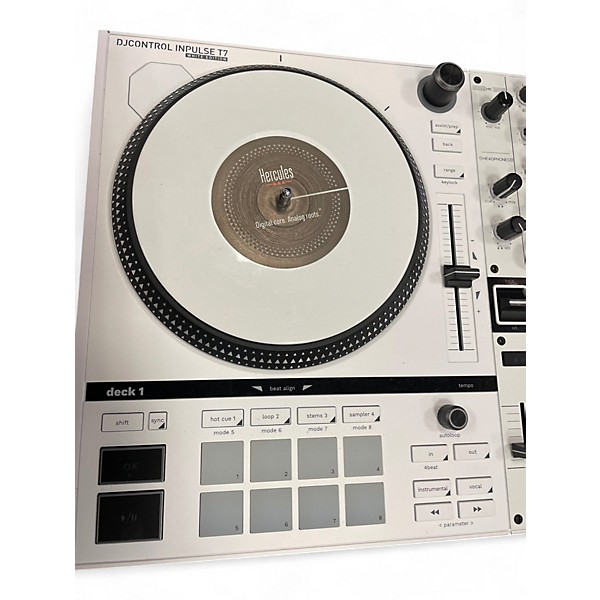 Used Hercules DJ Impulse T7 (white) DJ Controller