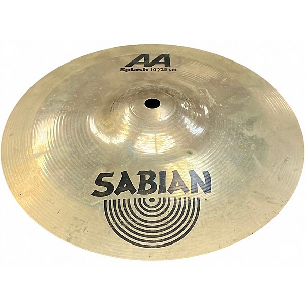 Used SABIAN 10in AA Splash Cymbal