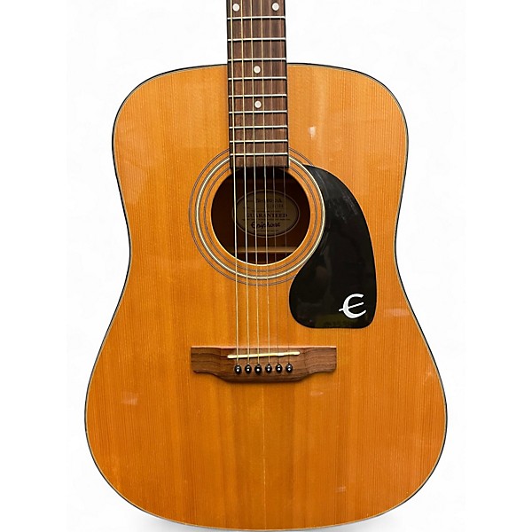 Used Epiphone PR-200 Natural Acoustic Guitar