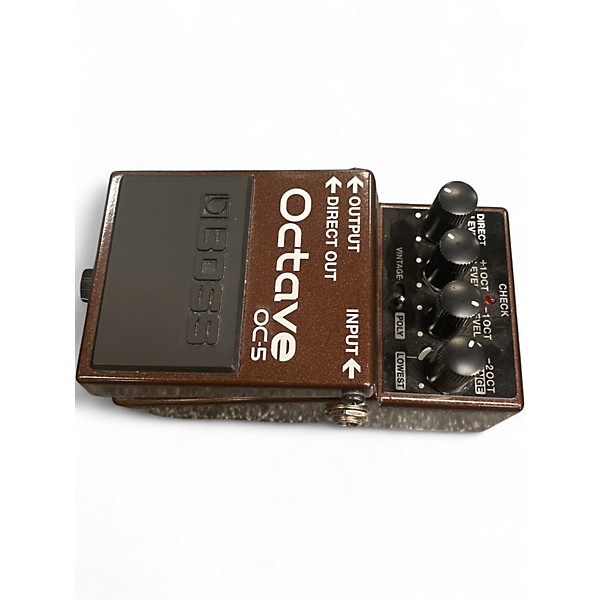 Used BOSS OC5 Effect Pedal Package