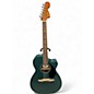 Used Fender California Monterey CE Sherwood Green Acoustic Electric Guitar thumbnail