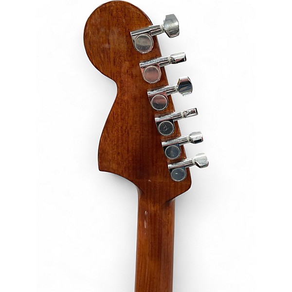 Used Fender California Monterey CE Sherwood Green Acoustic Electric Guitar