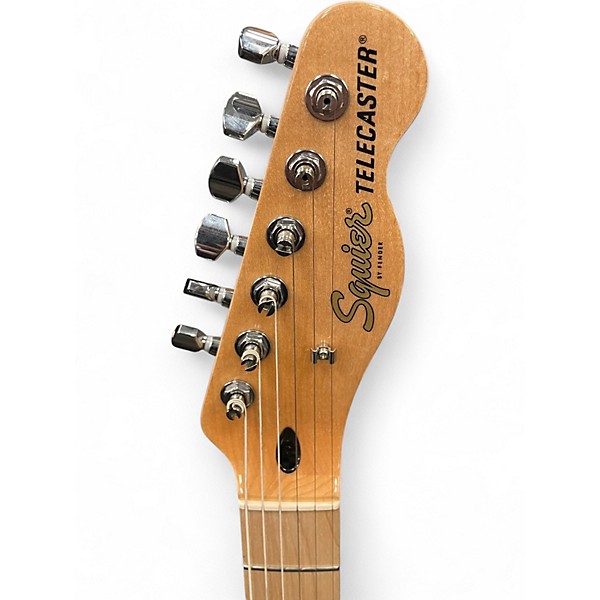 Used Squier Affinity Series Telecaster FMT SH MOCHA Solid Body Electric Guitar