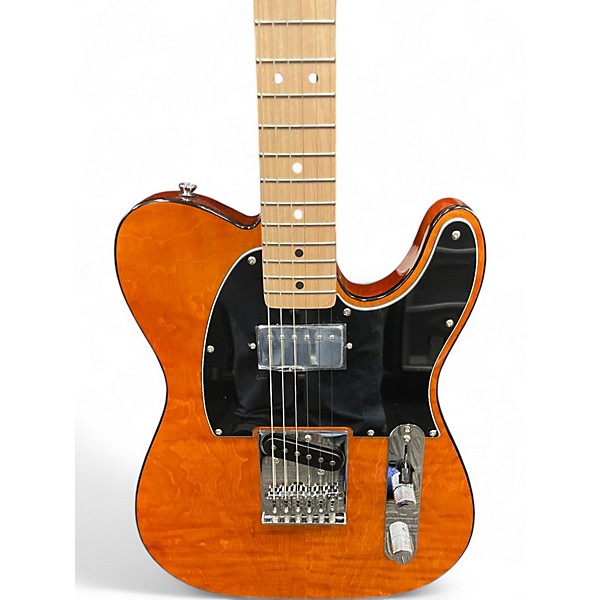 Used Squier Affinity Series Telecaster FMT SH MOCHA Solid Body Electric Guitar