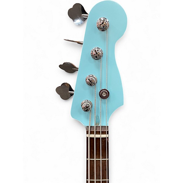 Used Miscellaneous DOUBLE CUT SONIC BLUE Electric Bass Guitar