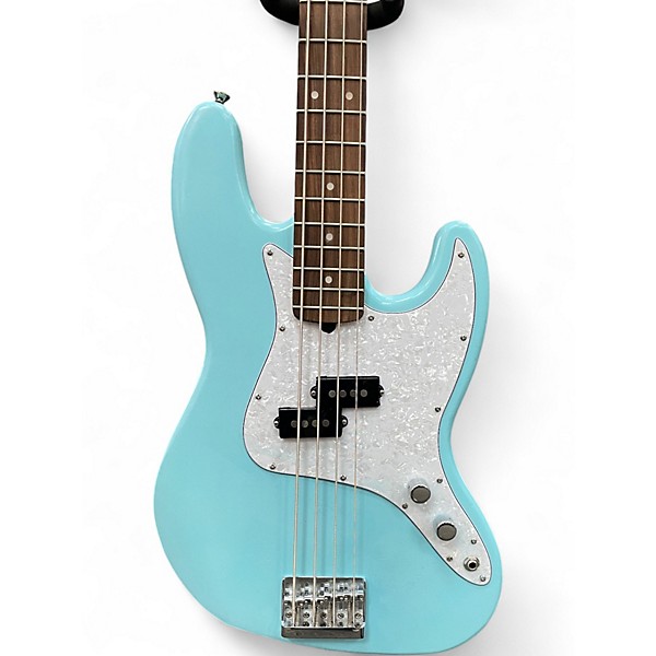 Used Miscellaneous DOUBLE CUT SONIC BLUE Electric Bass Guitar