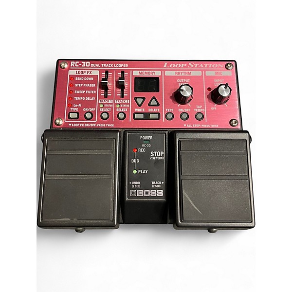 Used BOSS RC30 Loop Station Twin Pedal