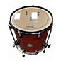 Used ddrum 7 Piece dominion birch imferno red pearl Drum Kit