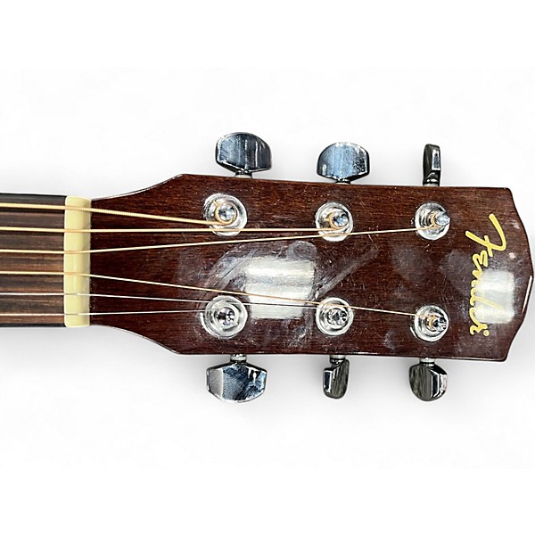 Used Fender CD60 Dreadnought 2 Color Sunburst Acoustic Guitar