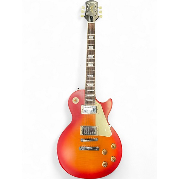 Used Epiphone Inspired by Gibson 1959 Reissue Les Paul Standard Cherry Sunburst Solid Body Electric Guitar