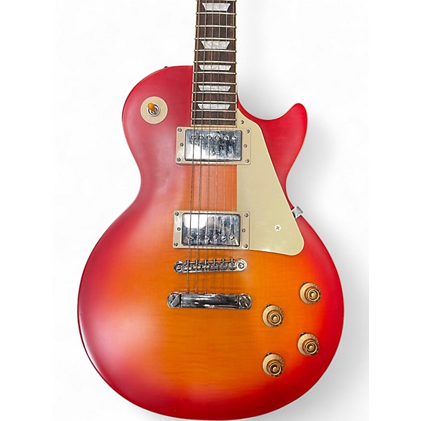 Used Epiphone Inspired by Gibson 1959 Reissue Les Paul Standard Cherry Sunburst Solid Body Electric Guitar