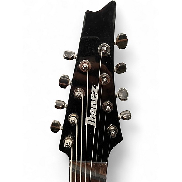 Used Ibanez rgms8 Black Solid Body Electric Guitar