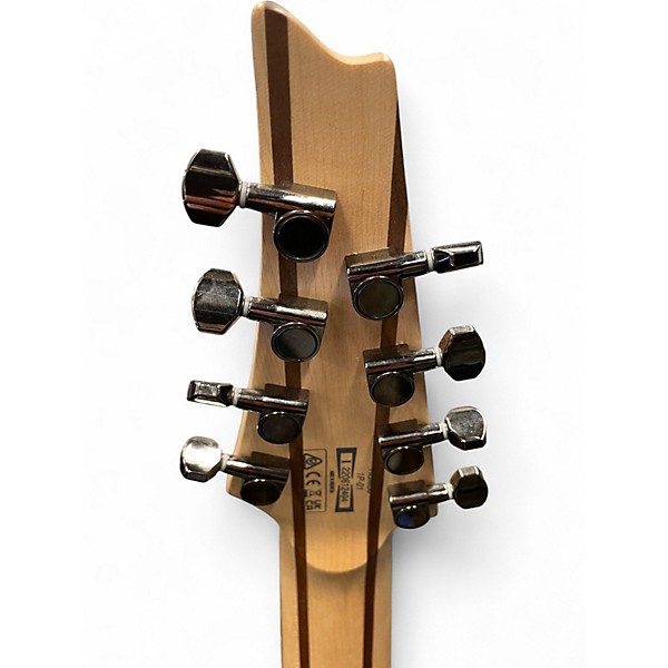 Used Ibanez rgms8 Black Solid Body Electric Guitar