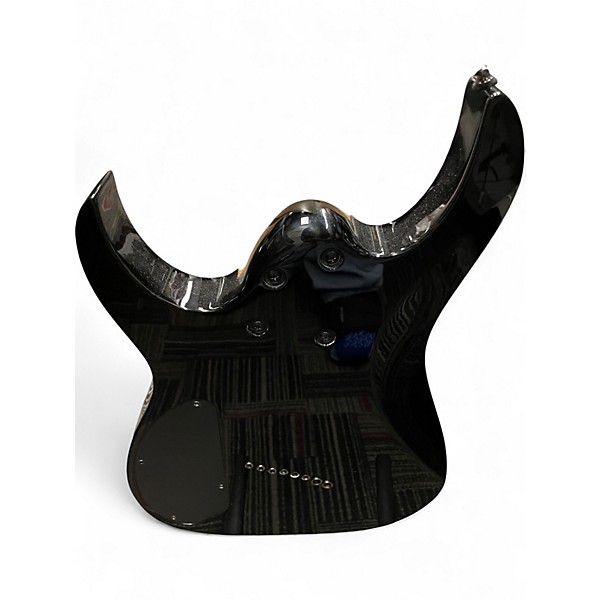 Used Ibanez rgms8 Black Solid Body Electric Guitar