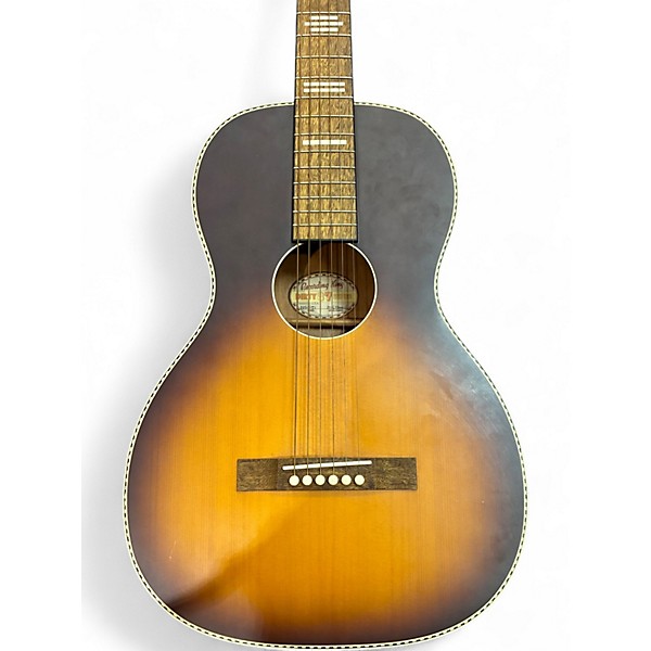 Used Recording King DIRTY 37 PARLOR GUITAR 2 Color Sunburst Acoustic Guitar