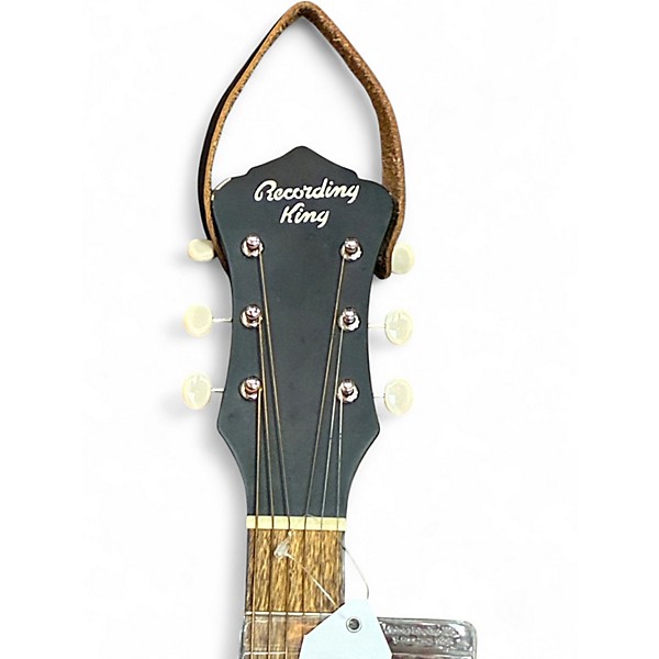 Used Recording King DIRTY 37 PARLOR GUITAR 2 Color Sunburst Acoustic Guitar