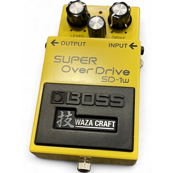 Used BOSS SD1W Super Overdrive Waza Craft Effect Pedal