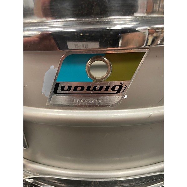 Used Ludwig 5X14 Acrolite Snare Silver Drum