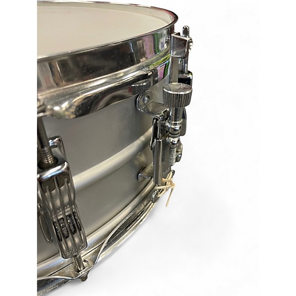 Used Ludwig 5X14 Acrolite Snare Silver Drum