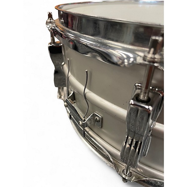 Used Ludwig 5X14 Acrolite Snare Silver Drum