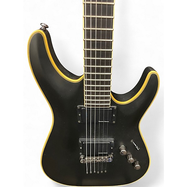 Used Schecter Guitar Research Blackjack ATX BLACK Solid Body Electric Guitar