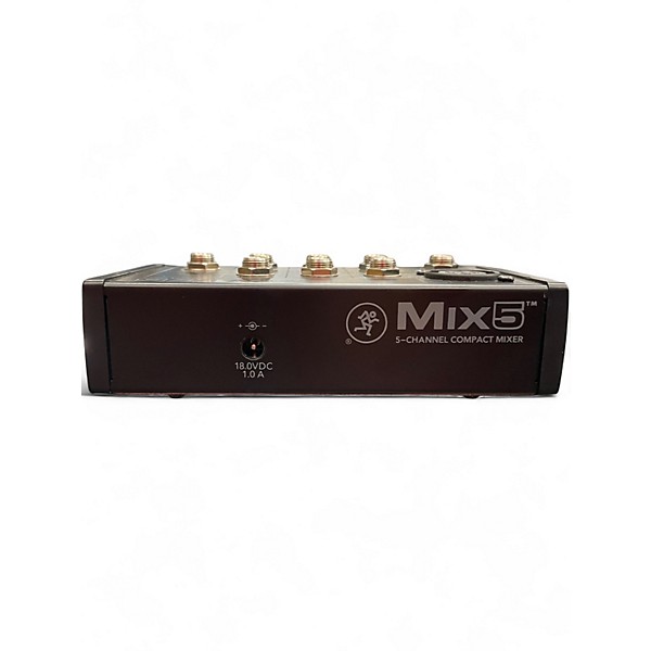 Used Mackie Mix 5 Unpowered Mixer