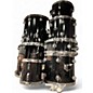 Used Pacific 8 Piece 8 Piece Kit Black Drum Kit