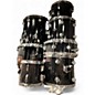 Used Pacific 8 Piece 8 Piece Kit Black Drum Kit