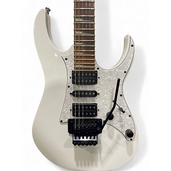 Used Ibanez RG450DXB apline white Solid Body Electric Guitar