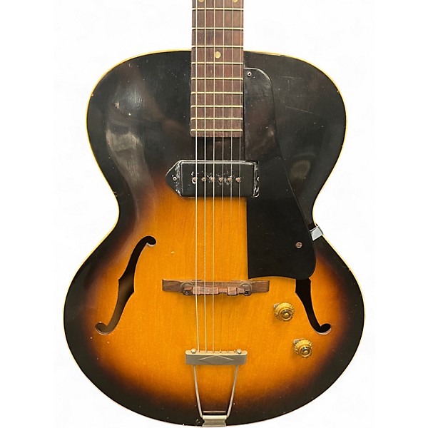 Vintage 1955 Gibson ES125 Sunburst Hollow Body Electric Guitar