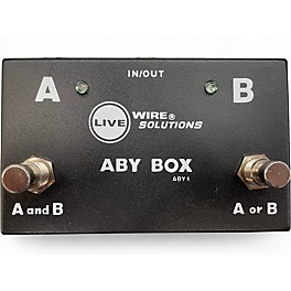 Used Livewire ABY1 Switcher Pedal