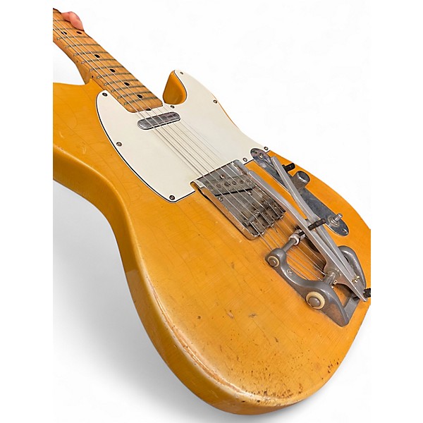 Vintage 1973 Fender TELECASTER Olympic White Solid Body Electric Guitar