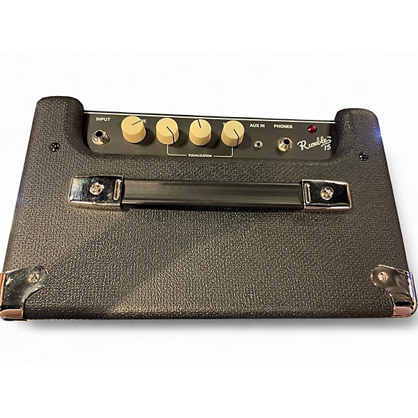 Used Fender Rumble 15 15W 1X8 Bass Combo Amp