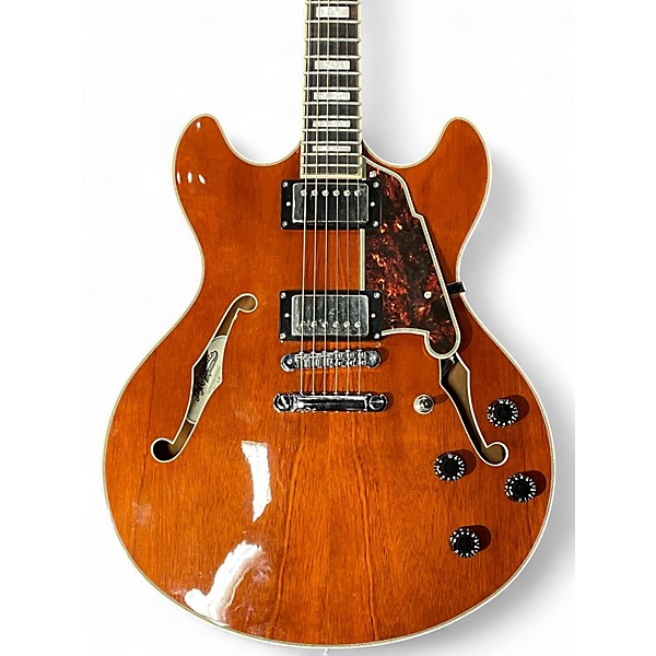 Used 2019 D'Angelico Premier DAPDC Walnut Hollow Body Electric Guitar