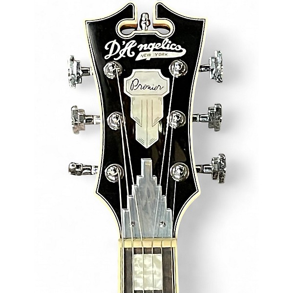 Used 2019 D'Angelico Premier DAPDC Walnut Hollow Body Electric Guitar
