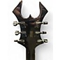 Used B.C. Rich Deluxe Series Warlock Black Solid Body Electric Guitar
