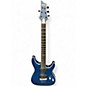 Used Schecter Guitar Research C1 Platinum Blue Solid Body Electric Guitar thumbnail