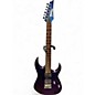Used Ibanez GIO GRG121SP Blue Metal Chameleon Solid Body Electric Guitar thumbnail