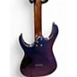 Used Ibanez GIO GRG121SP Blue Metal Chameleon Solid Body Electric Guitar