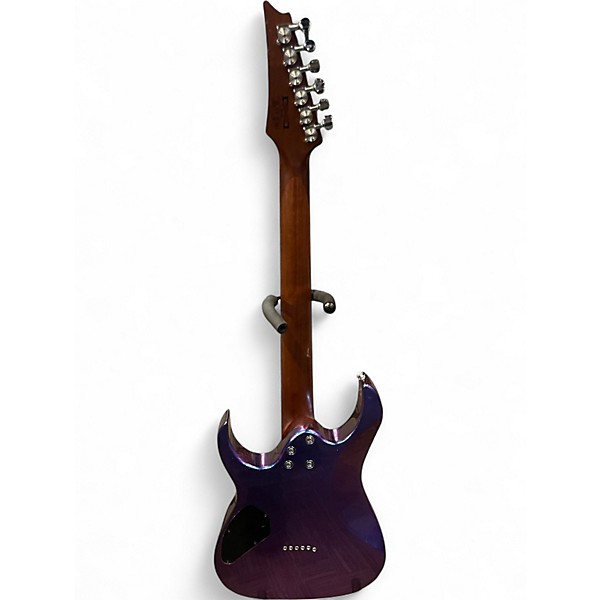 Used Ibanez GIO GRG121SP Blue Metal Chameleon Solid Body Electric Guitar