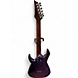 Used Ibanez GIO GRG121SP Blue Metal Chameleon Solid Body Electric Guitar