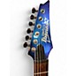 Used Ibanez GIO GRG121SP Blue Metal Chameleon Solid Body Electric Guitar